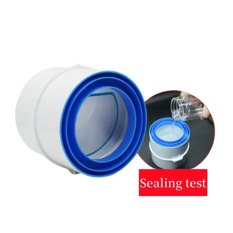 Home Bathroom Ventilation - Pipe Exhaust Fan Check Valve Round