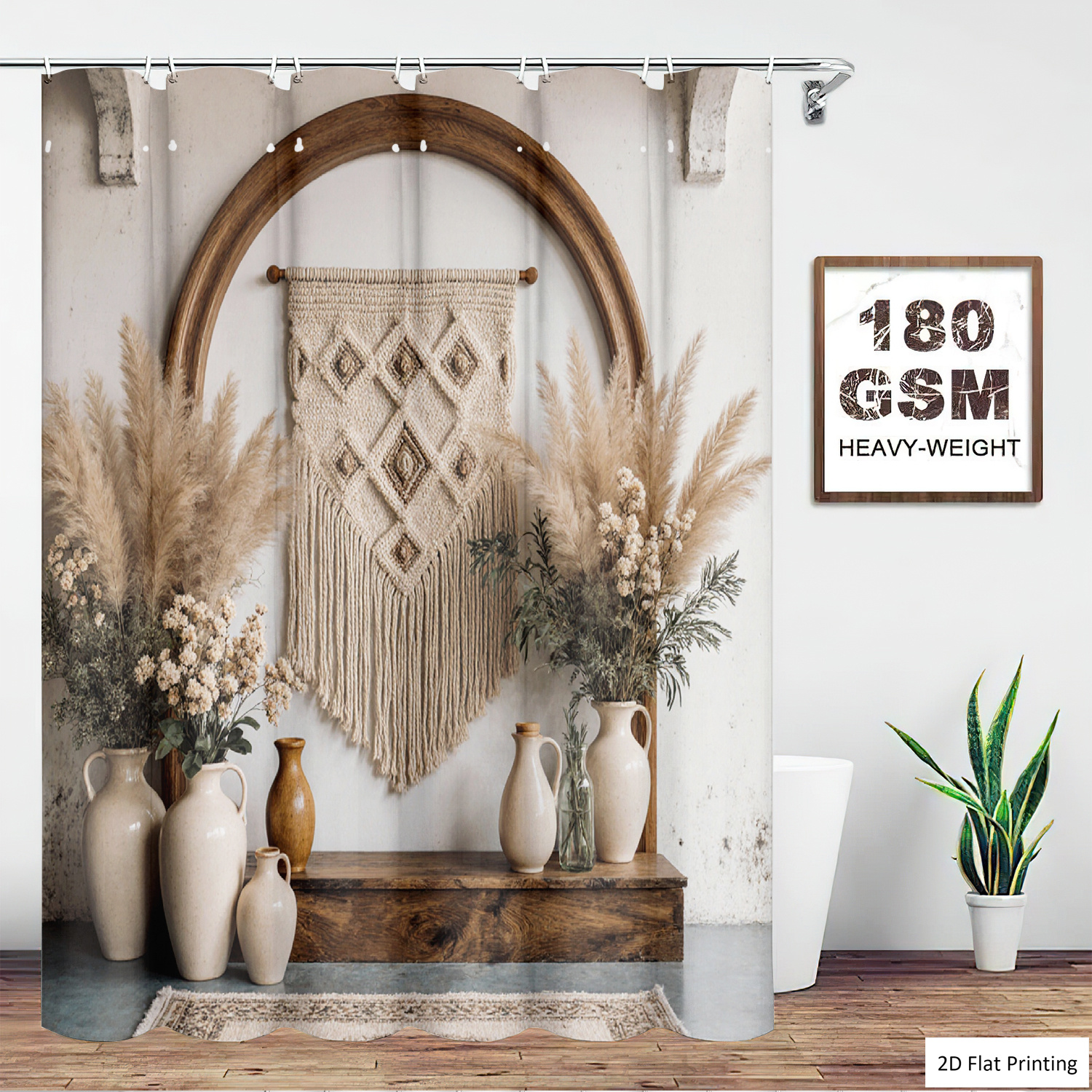 Bohemian Style Vases and Pampa - Home Bathroom Accessories ulasan dan harga