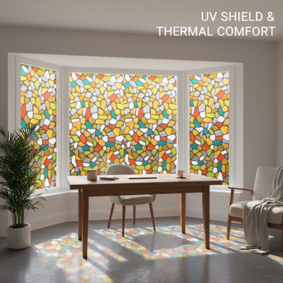  Window Film Privacy Vinyl Se - Home Bathroom Window Tint ulasan dan harga
