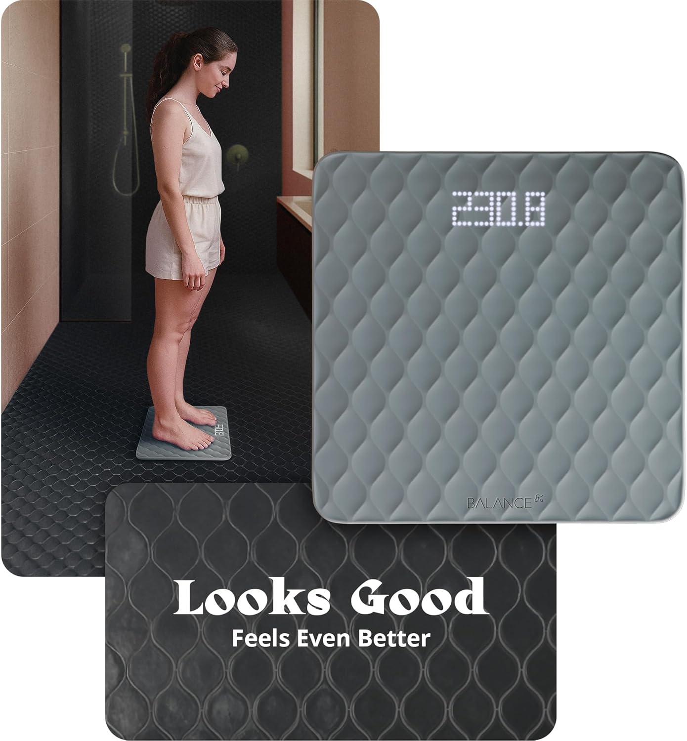 Bathroom Scale With Non-Slip S - Home Bathroom Images ulasan dan harga