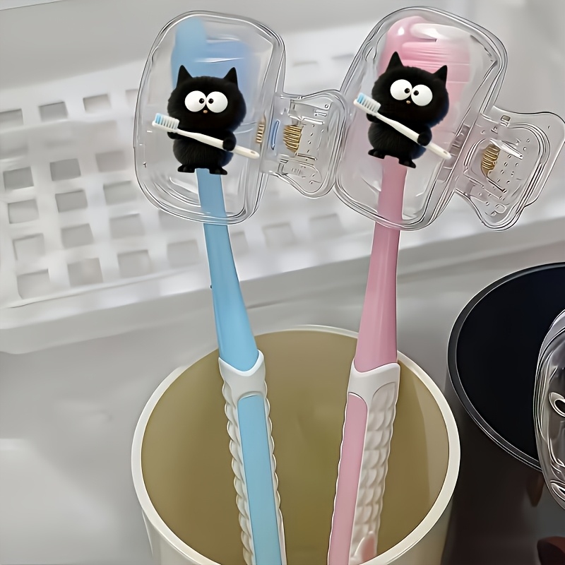 2Pcs Kitten Rose Toothbrush Co - Bathroom Home Improvement ulasan dan harga