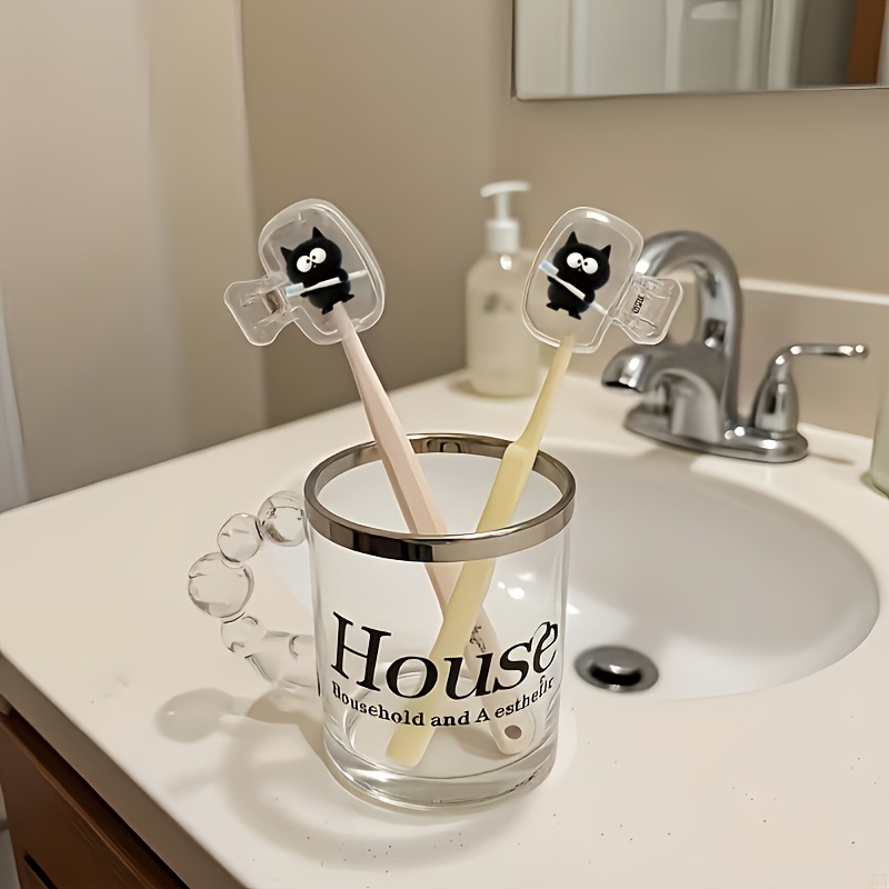 2Pcs Kitten Rose Toothbrush Co - Bathroom Home Improvement ulasan dan harga