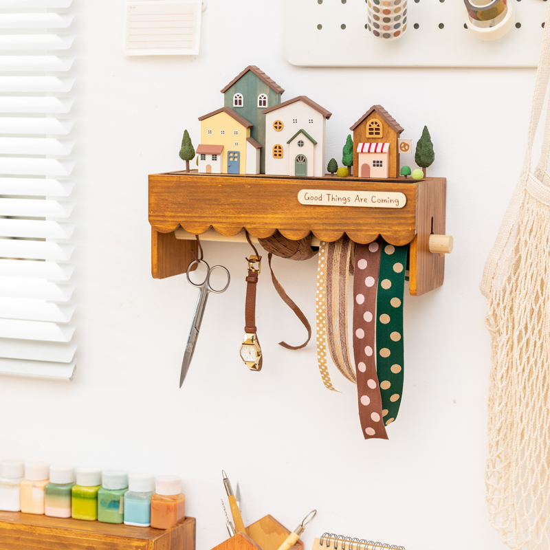 Wood Wall Mounted Paper Towel  - Home Bathroom Towel Dispenser ulasan dan harga