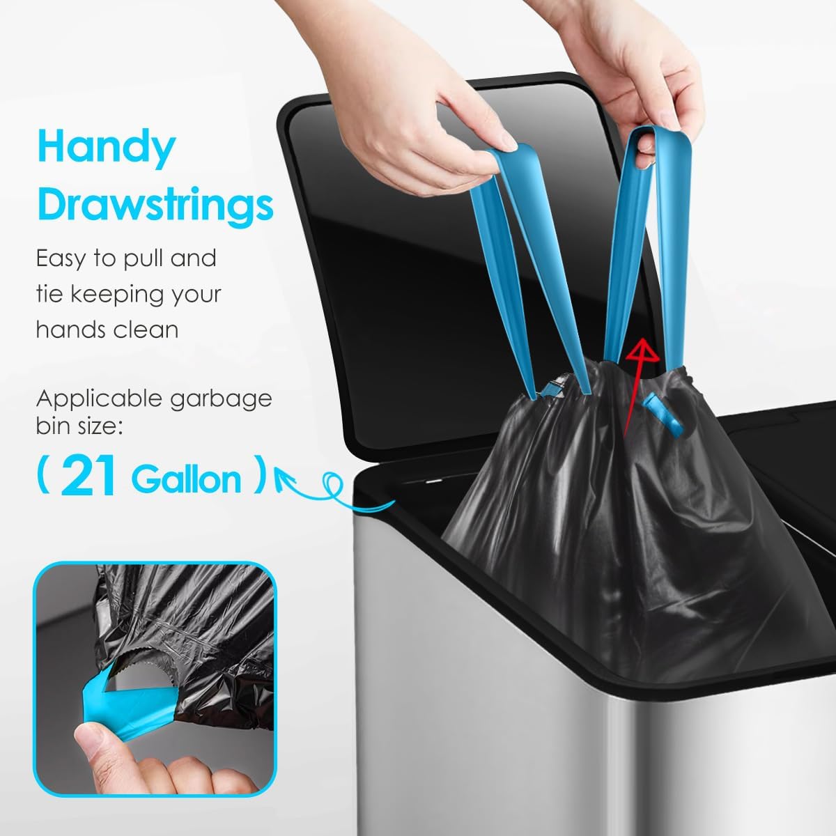 21 Gallon 120 Counts Strong Dr - Home Bathroom Images ulasan dan harga
