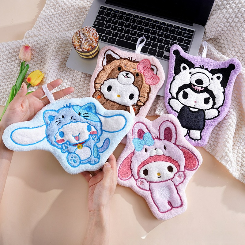 1/4 Pcs Soft Thick Sanrio Kuro - Home Bathroom Accessories ulasan dan harga