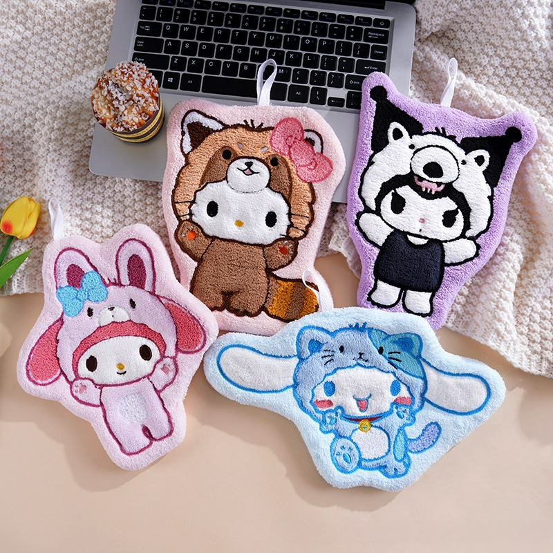 1/4 Pcs Soft Thick Sanrio Kuro - Home Bathroom Accessories ulasan dan harga