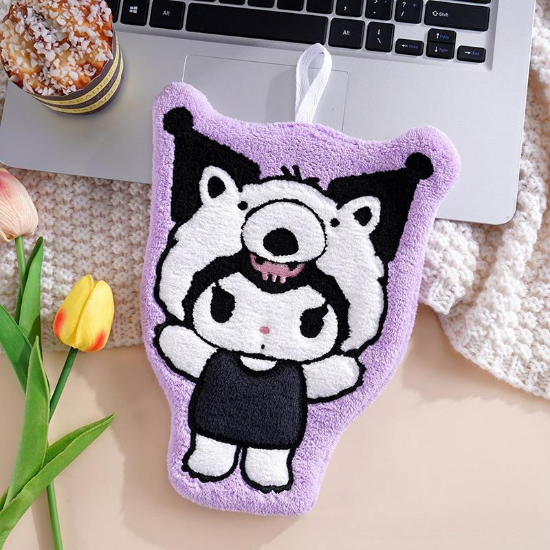 1/4 Pcs Soft Thick Sanrio Kuro - Home Bathroom Accessories ulasan dan harga
