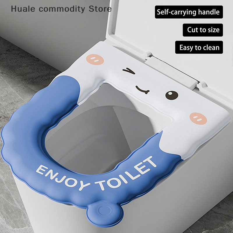 Reusable Waterproof Toilet Sea - Home Bathroom Accessories ulasan dan harga