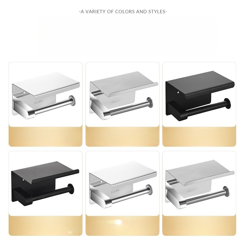 Stainless Steel Paper Towel Ho - Home Bathroom Paper Towel Holder ulasan dan harga