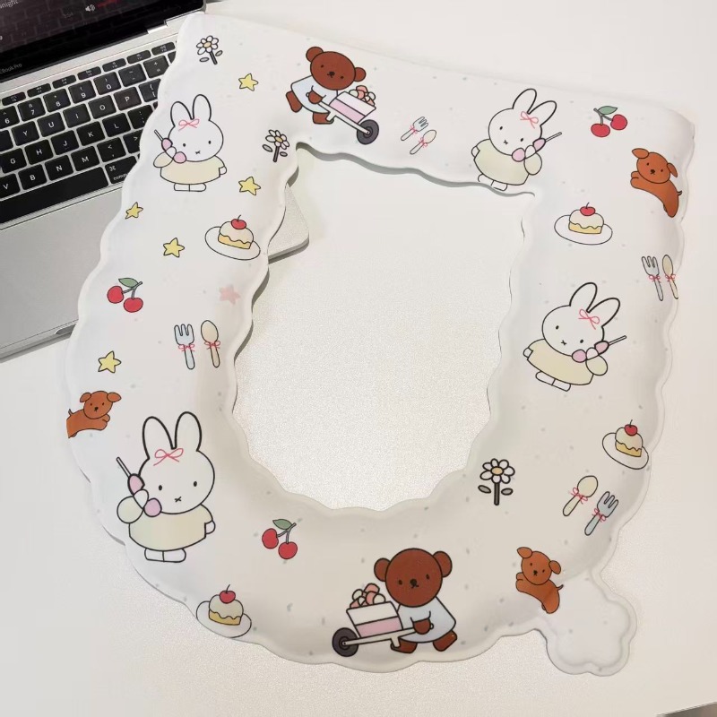 Miffy Rabbit Anime Two-Dimensi - Home Goods Bathroom Sets ulasan dan harga