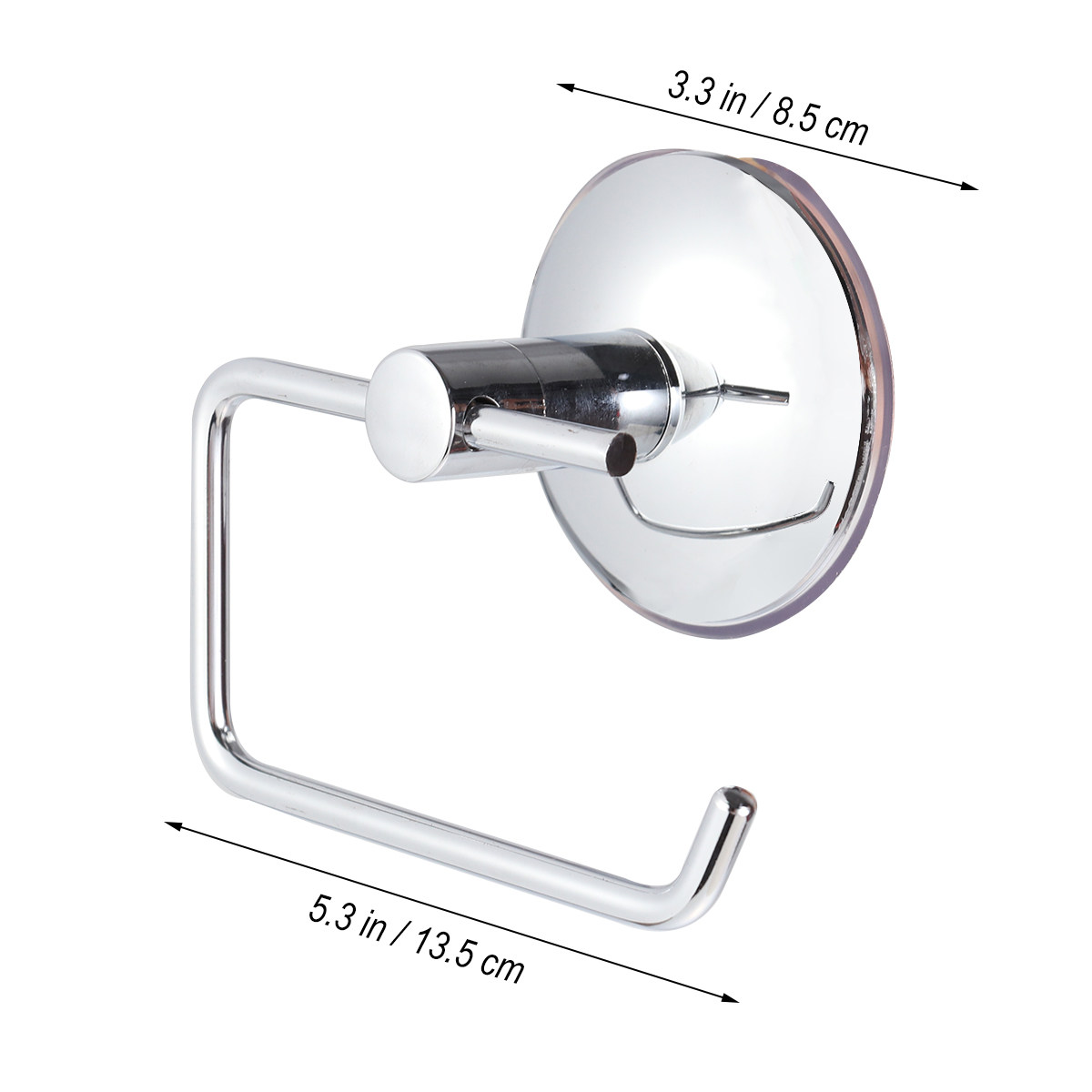 Stainless Steel Suction Cup To - Home Bathroom Paper Towel Holder ulasan dan harga