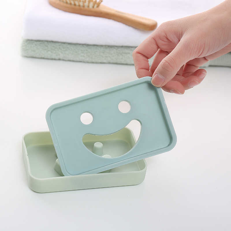 Double Layer Soap Dish with Dr - Glass Soap Dish ulasan dan harga