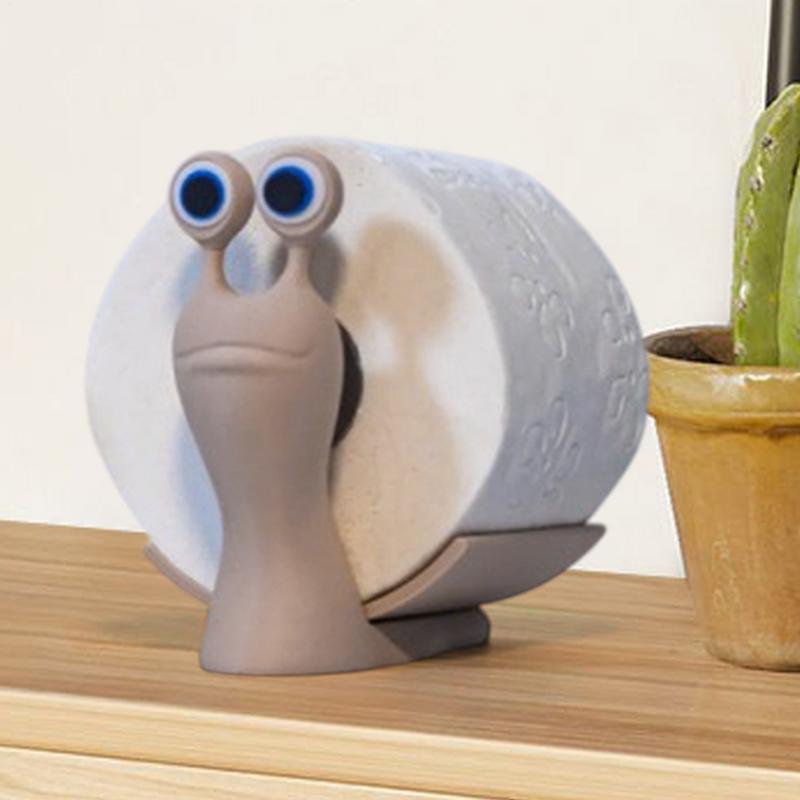 Snail Toilet Paper Holder Coun - Home Bathroom Towel Dispenser ulasan dan harga