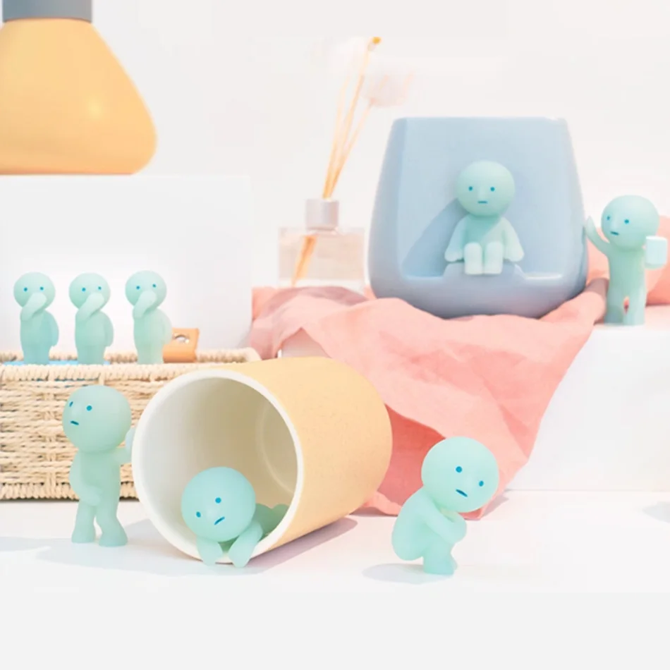 Glow In The Dark Mini Figure S - Home Goods Bathroom Sets ulasan dan harga
