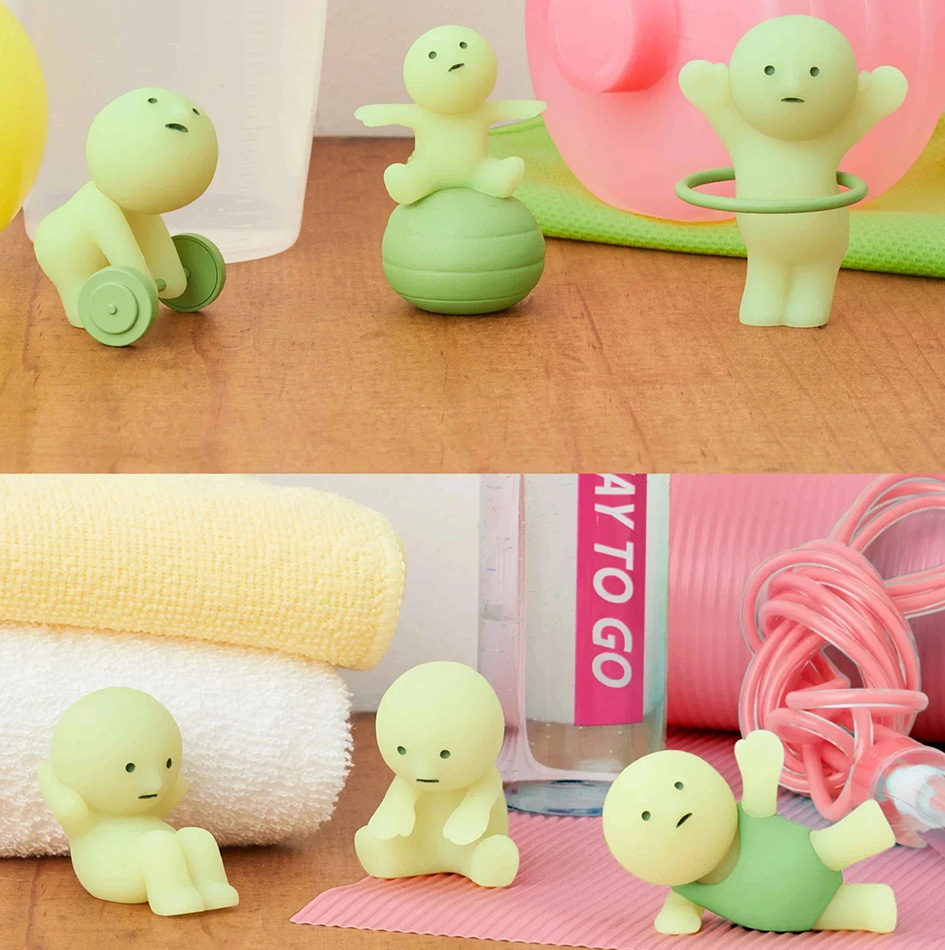 Glow In The Dark Mini Figure S - Home Goods Bathroom Sets ulasan dan harga