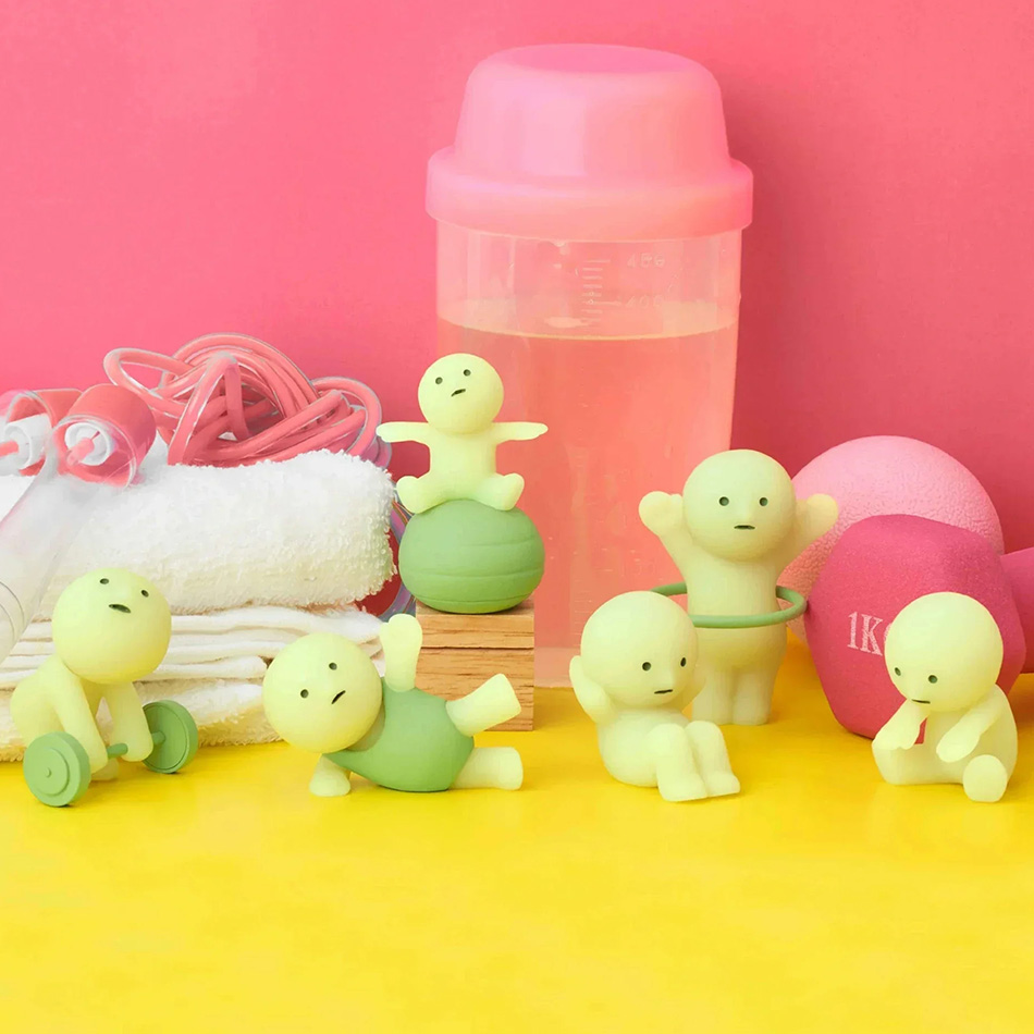 Glow In The Dark Mini Figure S - Home Goods Bathroom Sets ulasan dan harga