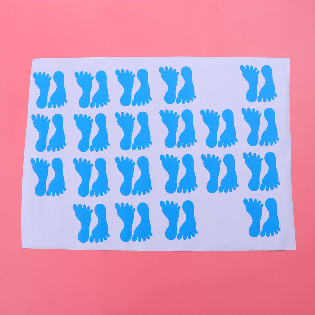 20 Pairs Footprint Floor Stick - Home Bathroom Wall Decor ulasan dan harga