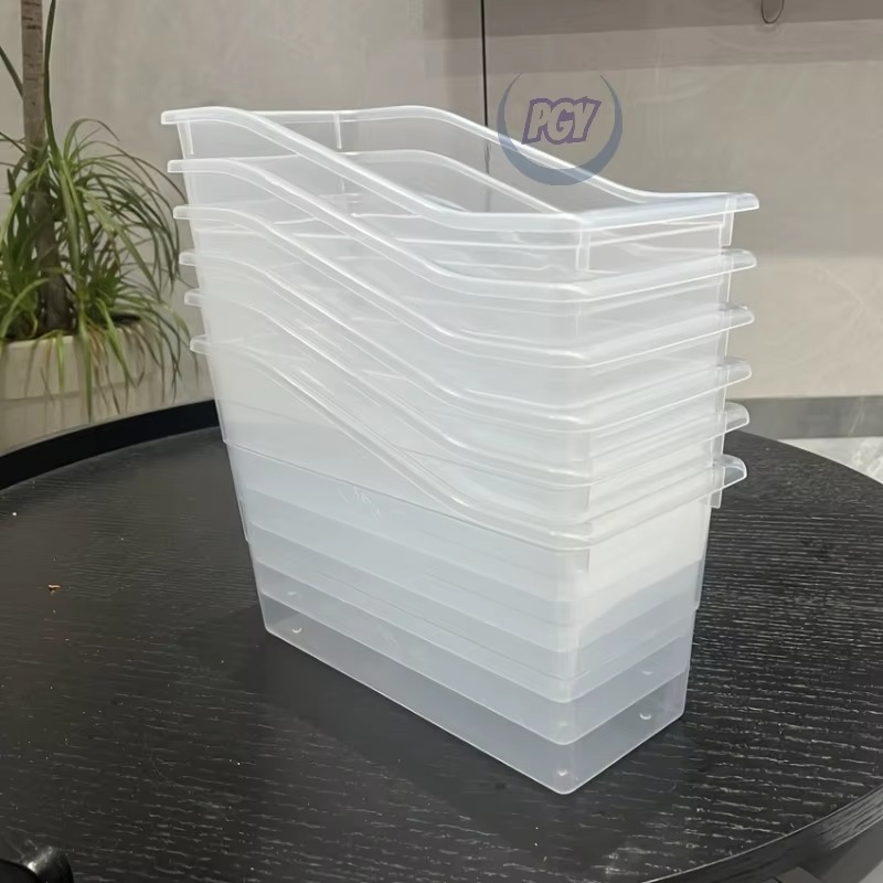 6-Pack Clear Plastic Storage B - Home Essentials Bathroom Organizer ulasan dan harga