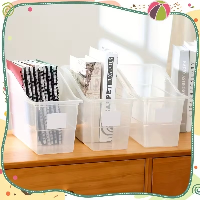 6-Pack Clear Plastic Storage B - Home Essentials Bathroom Organizer ulasan dan harga
