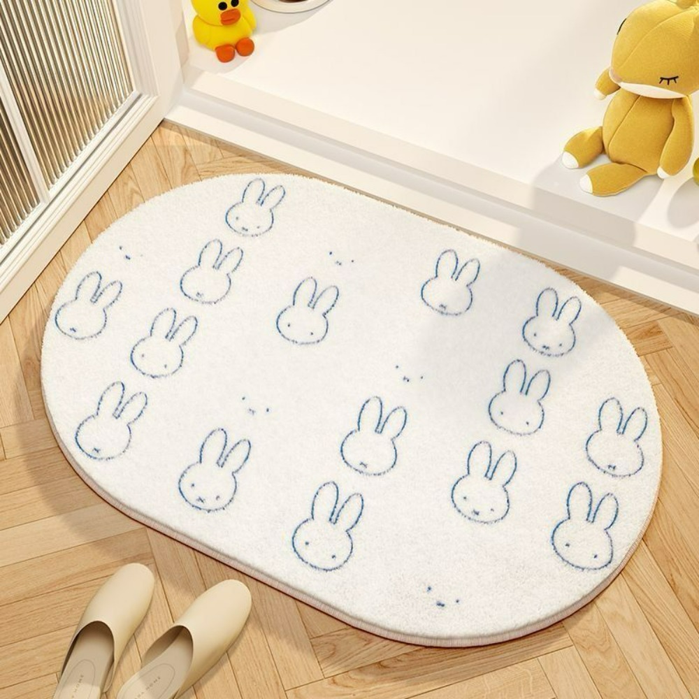 Miffy Cartoon Floor Mat Soft I - Bathroom Home Improvement ulasan dan harga