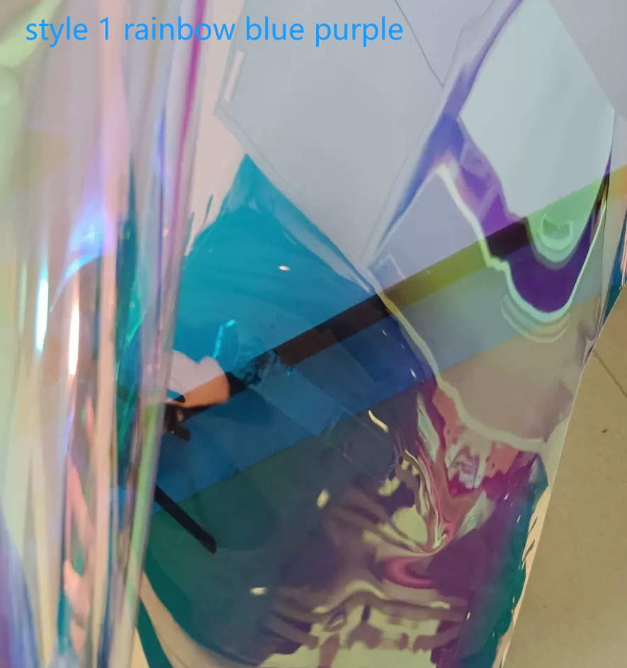 Iridescent Window Film PET Tra - Home Bathroom Window Tint ulasan dan harga
