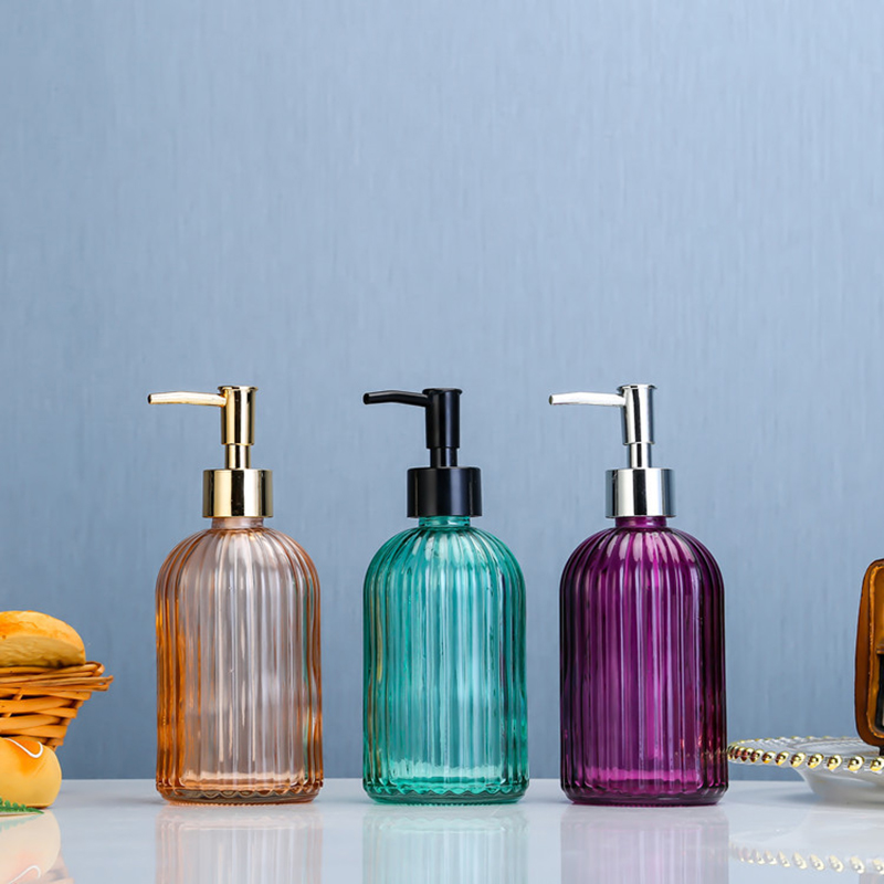 420ml Manual Soap Dispenser Tr - Glass Soap Dish ulasan dan harga