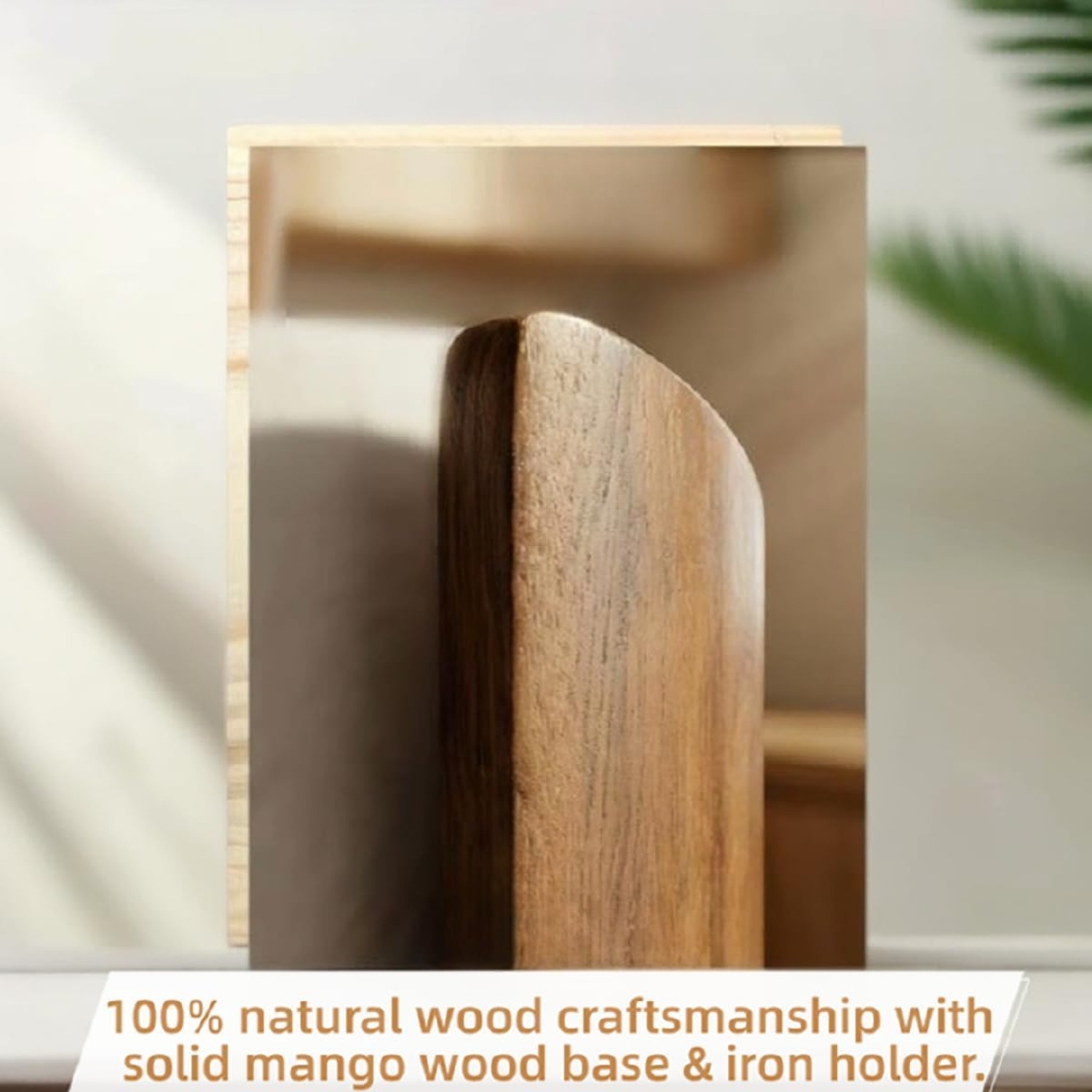 Natural Wood Kitchen Paper Tow - Home Bathroom Towel Dispenser ulasan dan harga