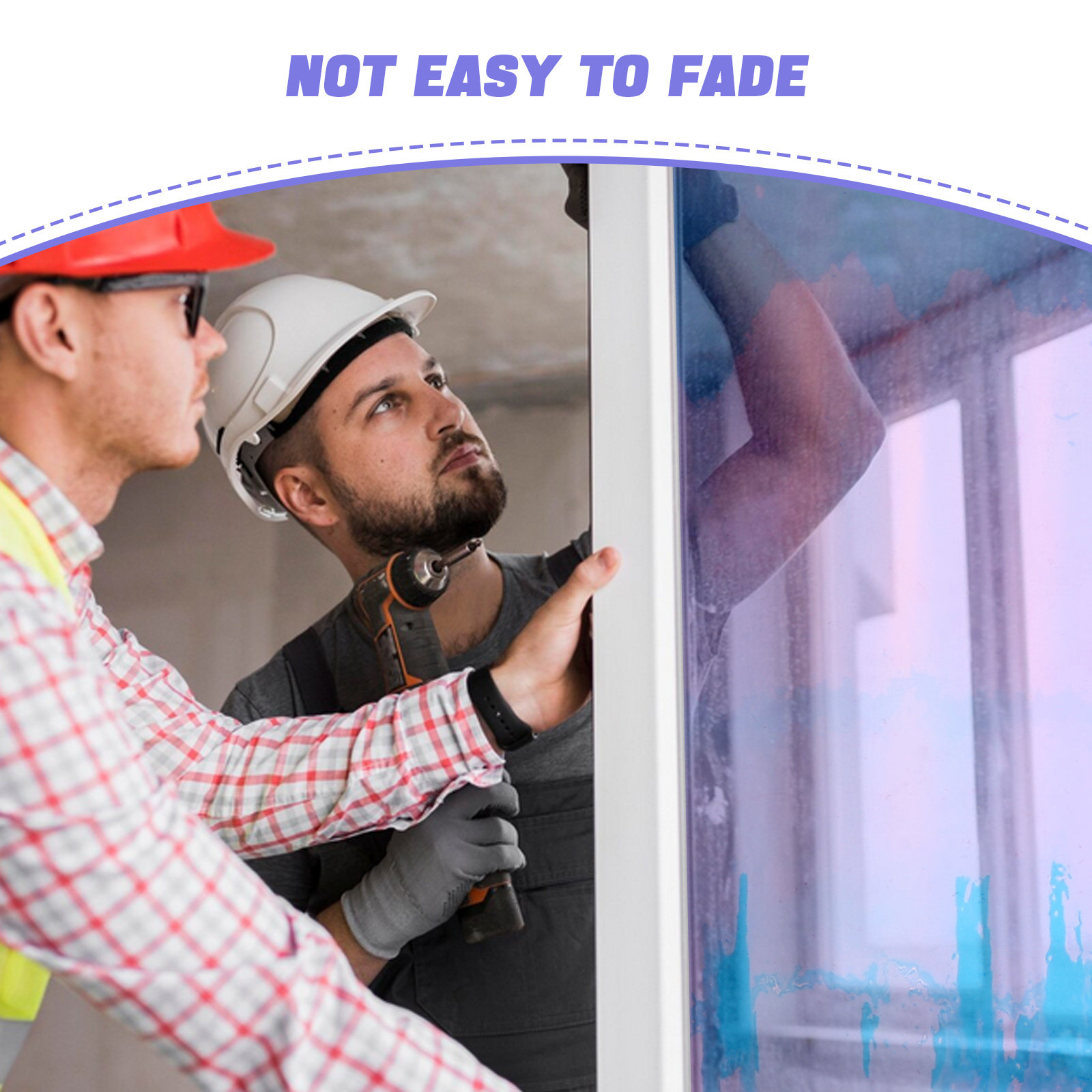 Decorative Holographic Window  - Home Bathroom Window Tint ulasan dan harga