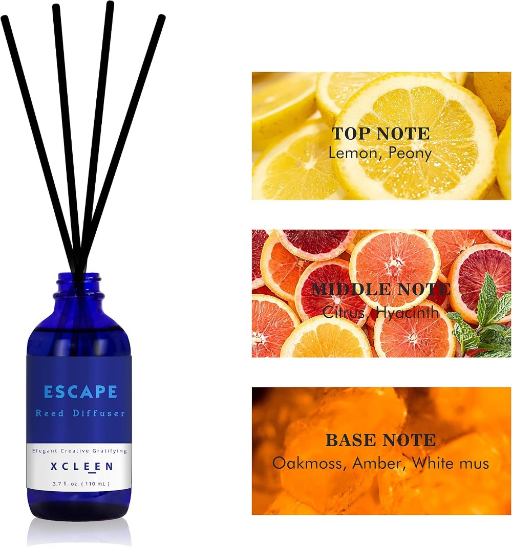 Reed Diffuser Set 3.7oz, 6 Sti - Home Bathroom Images ulasan dan harga