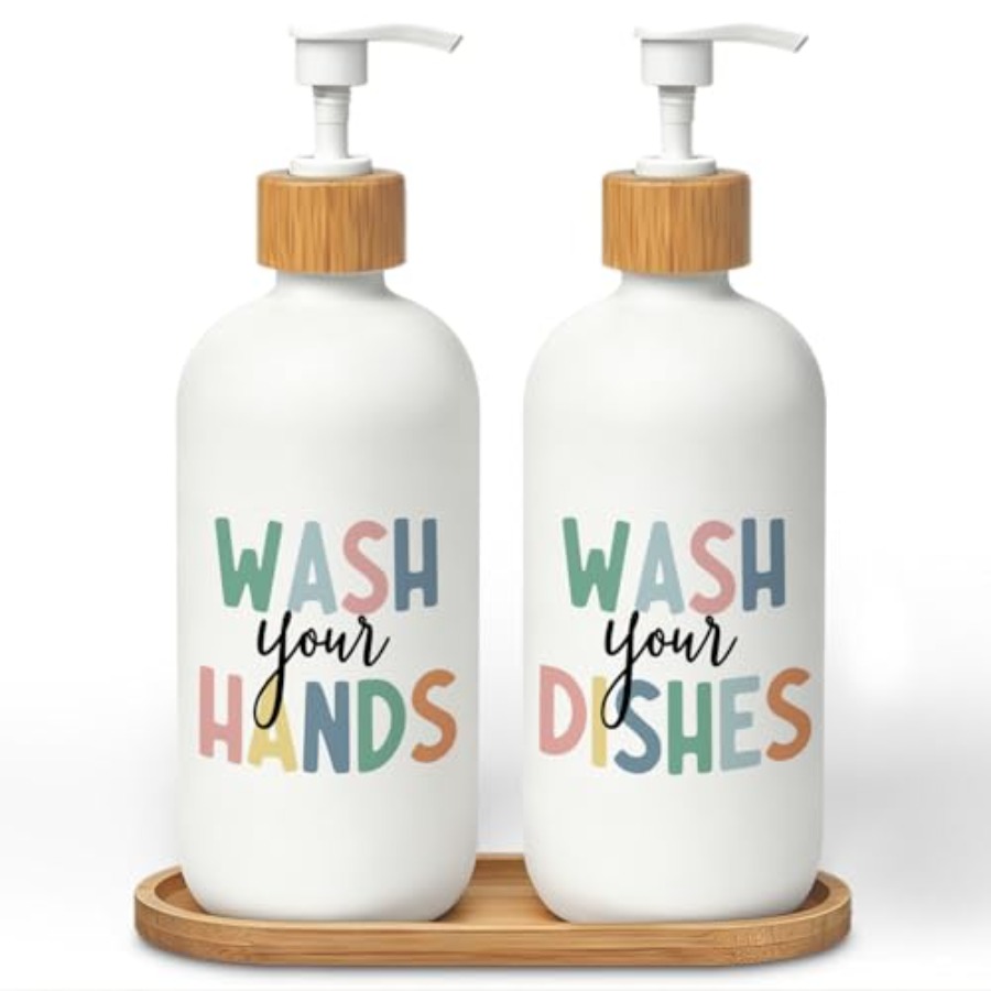 Boho Hand and Dish Soap Dispen - Glass Soap Dish ulasan dan harga