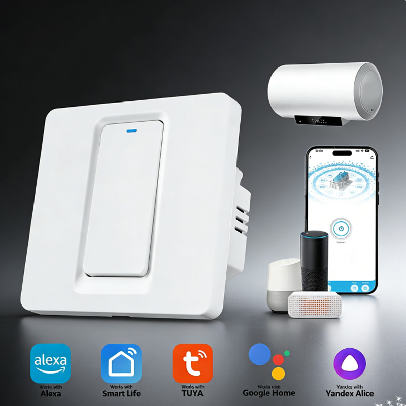 Smart Water Heater Switch/WiFi - Bathroom Home Improvement ulasan dan harga