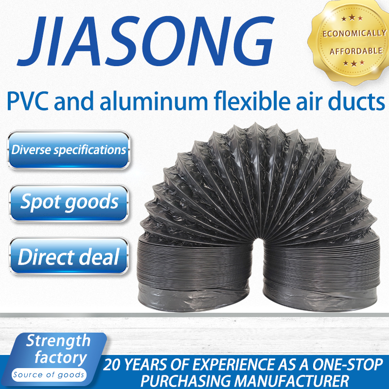 Black Exhaust Flexible Duct wi - Home Bathroom Ventilation ulasan dan harga
