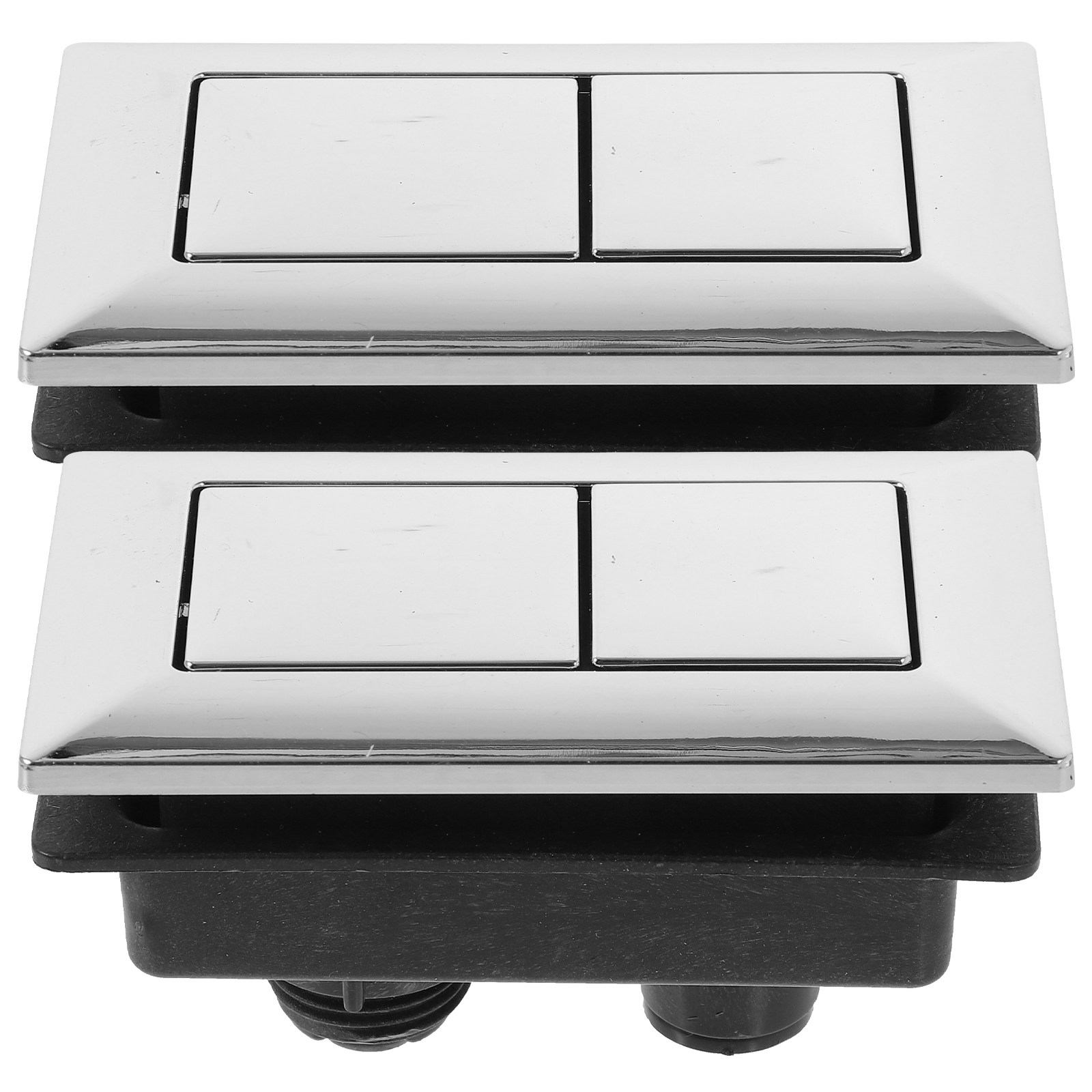 2pcs Toilet Flush Buttons Wate - Home Bathroom Accessories ulasan dan harga