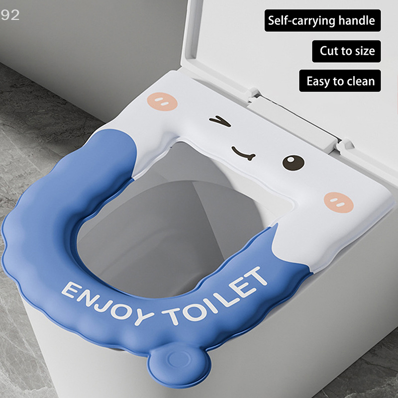 Reusable Waterproof Toilet Sea - Home Bathroom Accessories ulasan dan harga