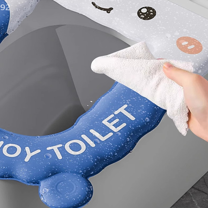 Reusable Waterproof Toilet Sea - Home Bathroom Accessories ulasan dan harga