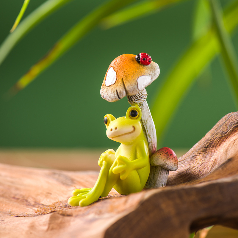 Resin Funny Frog Figurines For - Bathroom Home Improvement ulasan dan harga