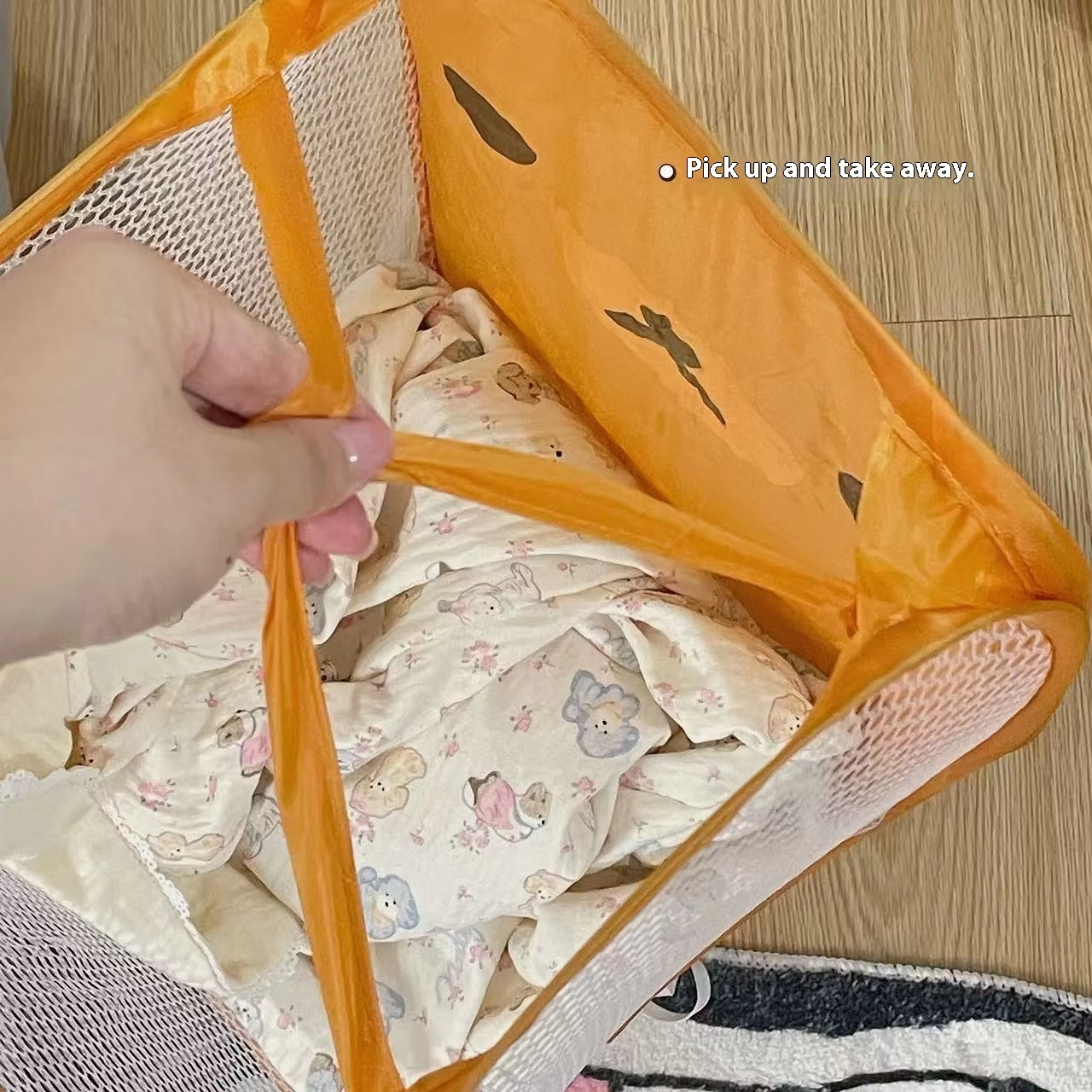 Hot Rilakkuma Mesh Folding Lar - Bathroom Home Improvement ulasan dan harga