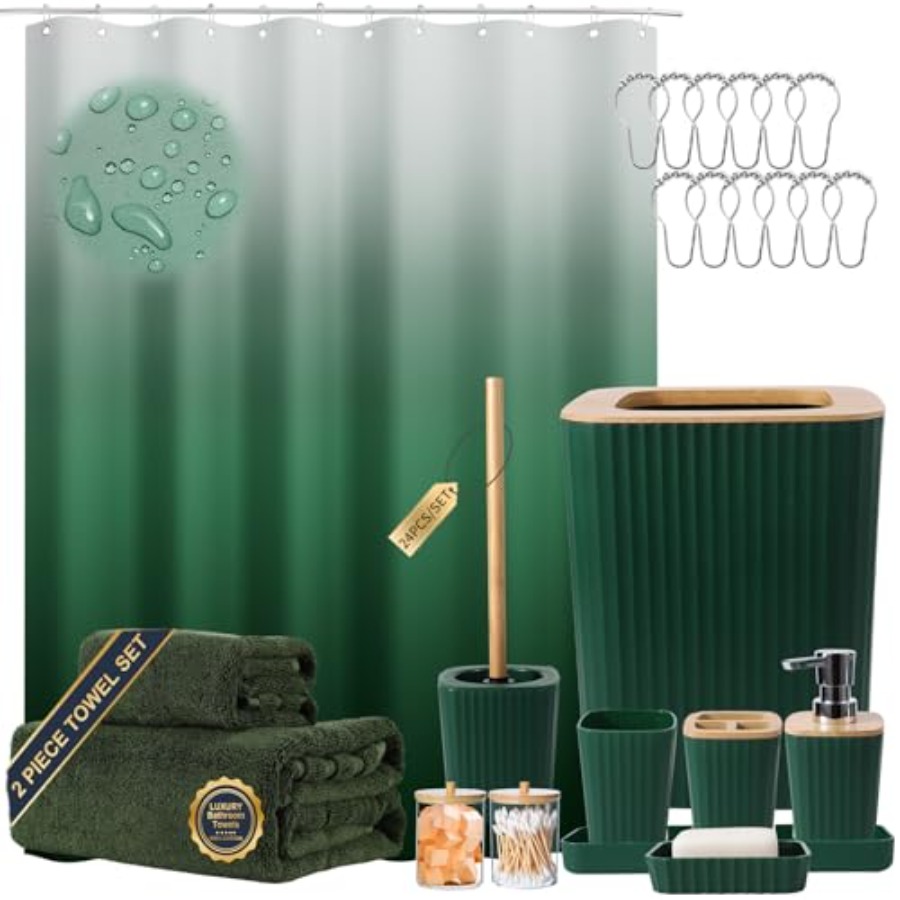 Accessories, 24PCS Accessory w - Home Bathroom Towel Dispenser ulasan dan harga