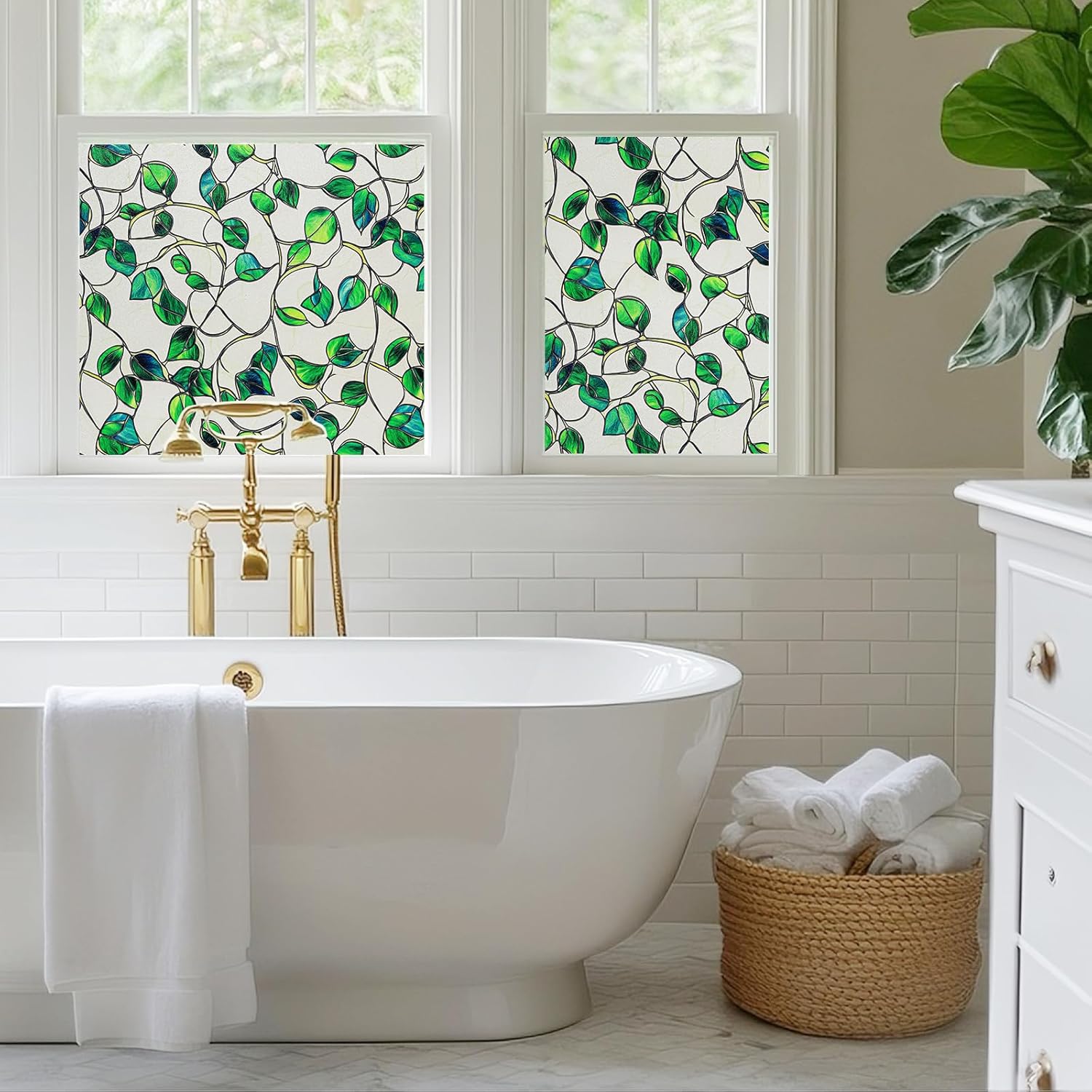 Frosted Glass Window Film for  - Home Bathroom Window Tint ulasan dan harga