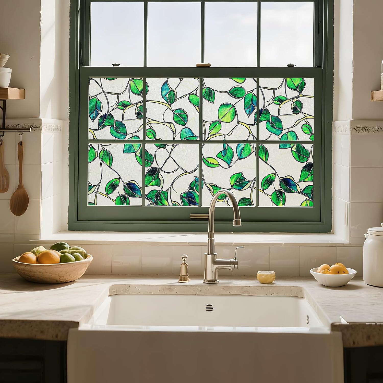 Frosted Glass Window Film for  - Home Bathroom Window Tint ulasan dan harga