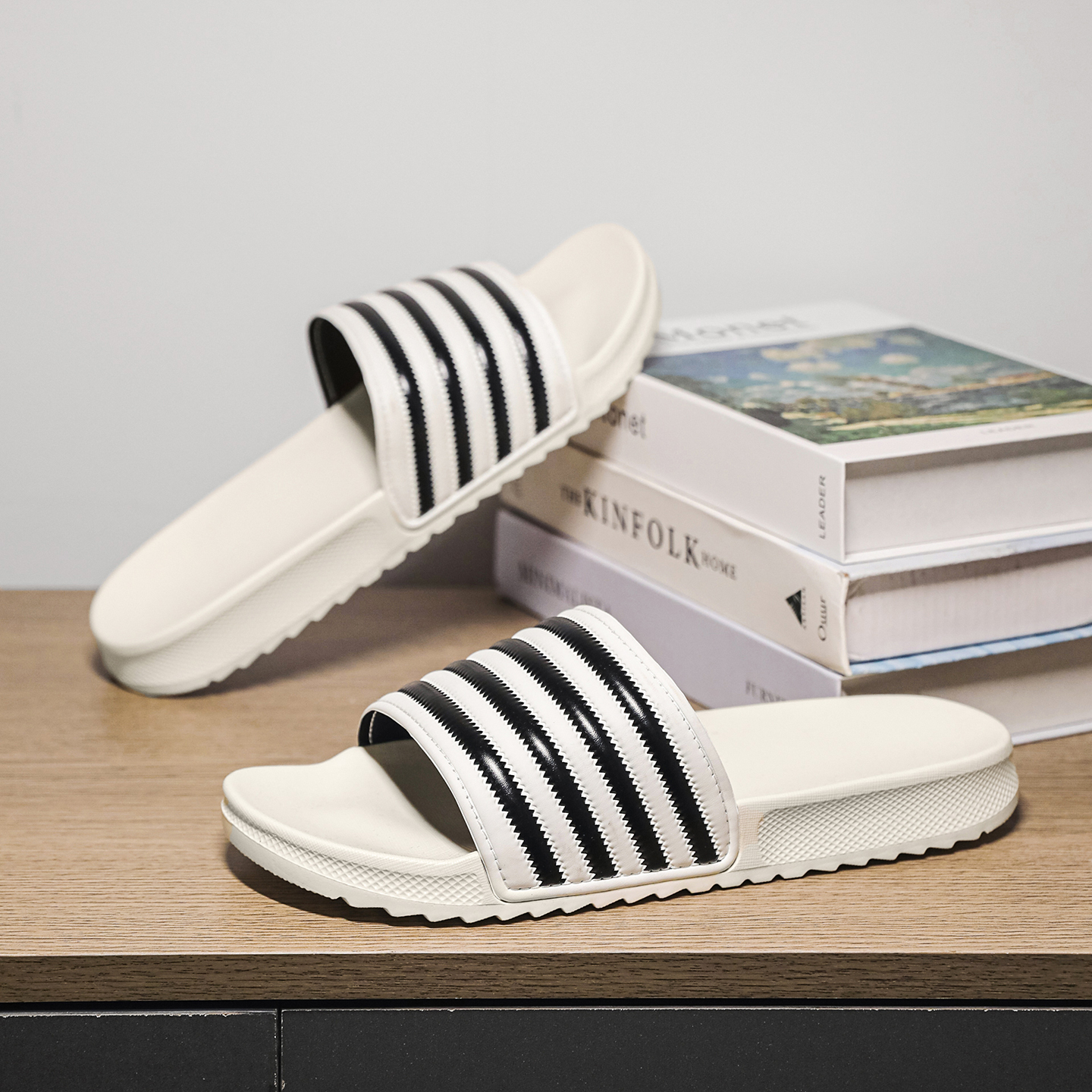 YUYIN Summer Men Slippers Indo - Home Bathroom Colors ulasan dan harga