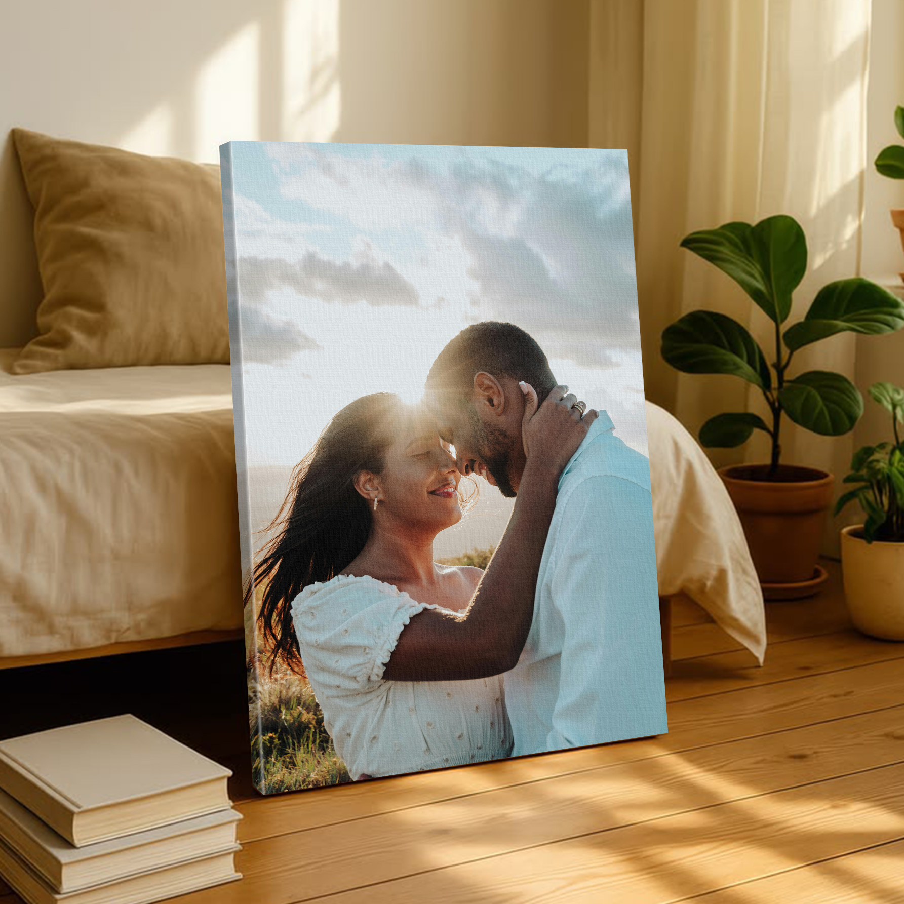1Pc Personalized big size canv - Home Bathroom Wall Decor ulasan dan harga