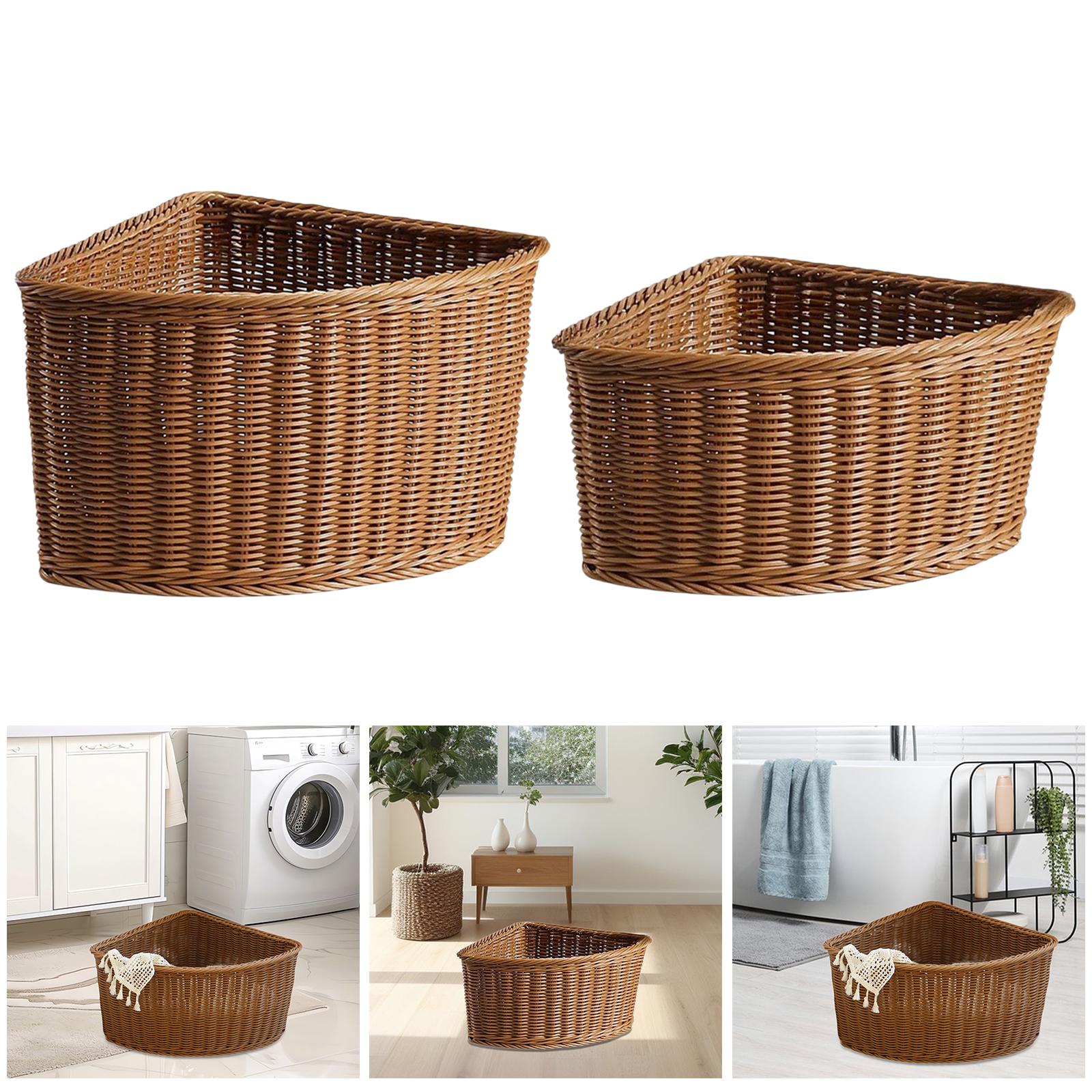 Decorative Plastic Storage Bas - Home Essentials Bathroom Organizer ulasan dan harga