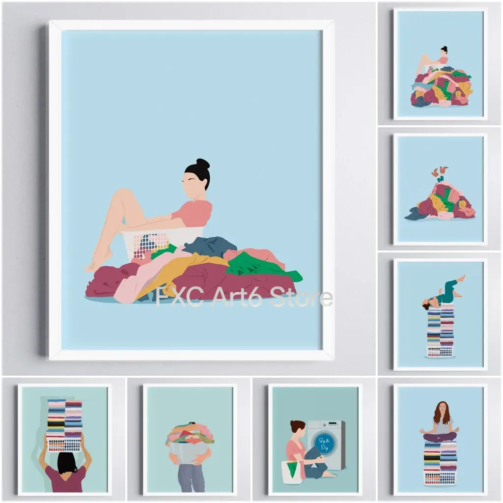 Frameless Pastel Colors Art Pr - Home Bathroom Colors ulasan dan harga