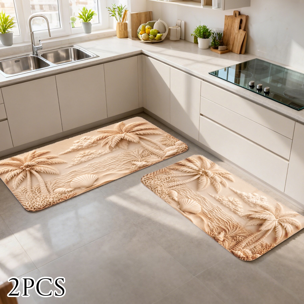 3PCS Kitchen Rugs,Home Decorat - Home Bathroom Colors ulasan dan harga