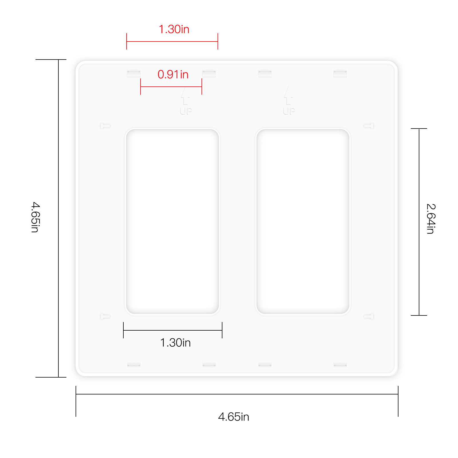 US、EU Type Switch Panel 2/3/4  - Bathroom Home Improvement ulasan dan harga