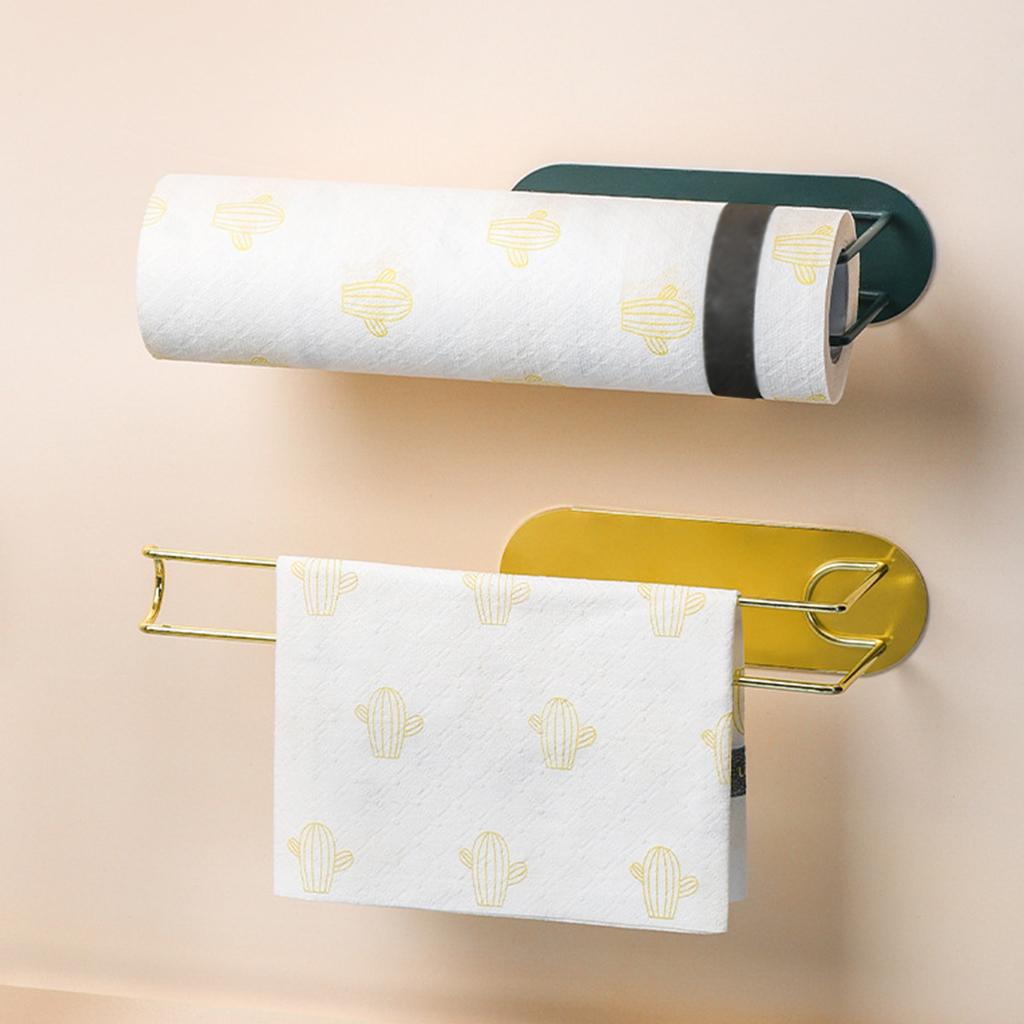Wall Mounted Paper Holder Towe - Home Bathroom Towel Dispenser ulasan dan harga