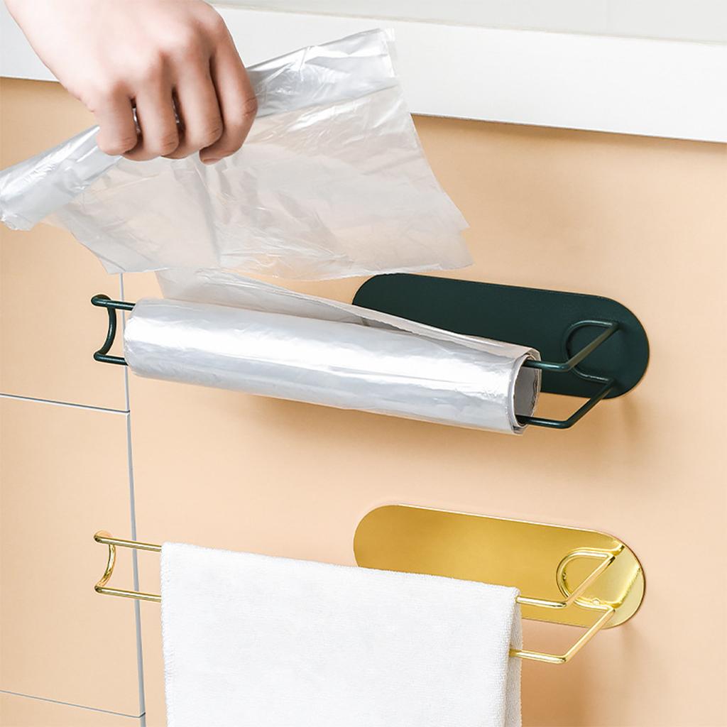 Wall Mounted Paper Holder Towe - Home Bathroom Towel Dispenser ulasan dan harga