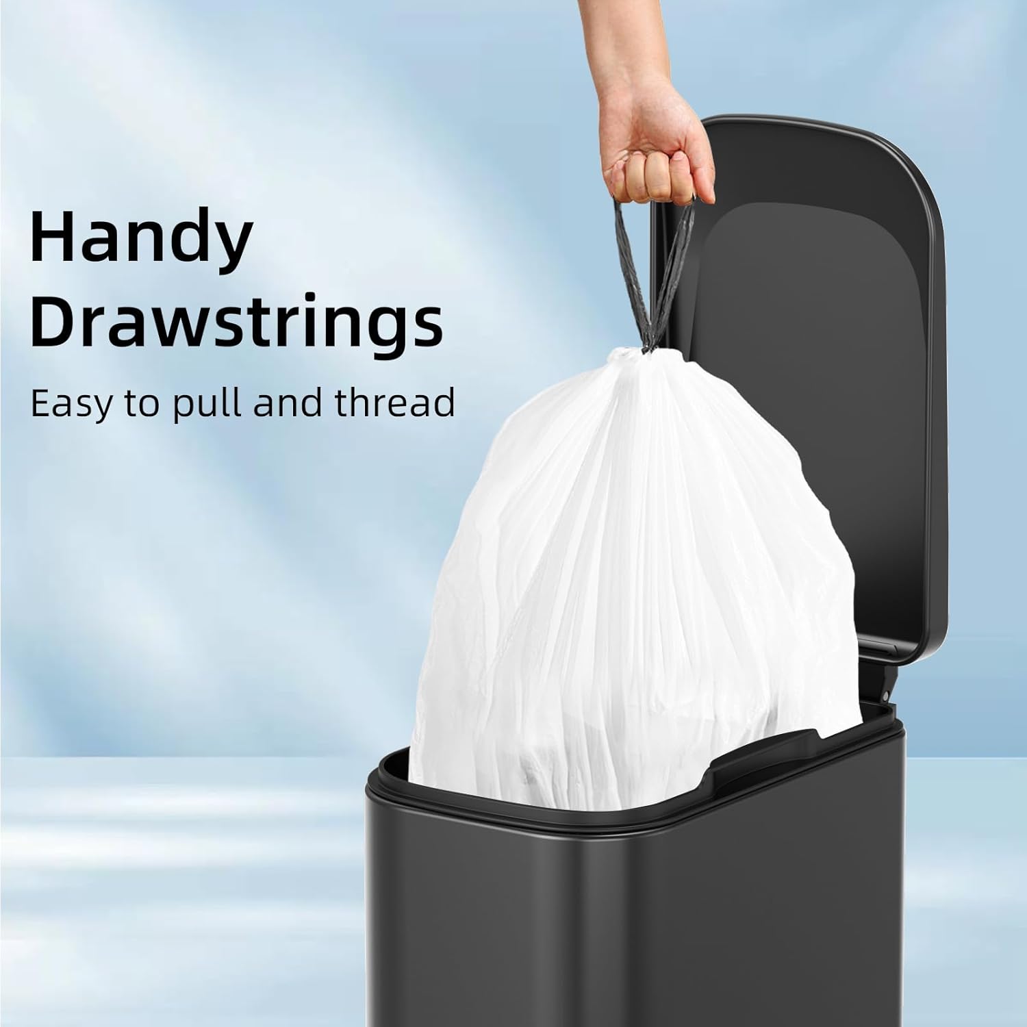 1.6 Gallon Mini Drawstring Tra - Home Bathroom Images ulasan dan harga
